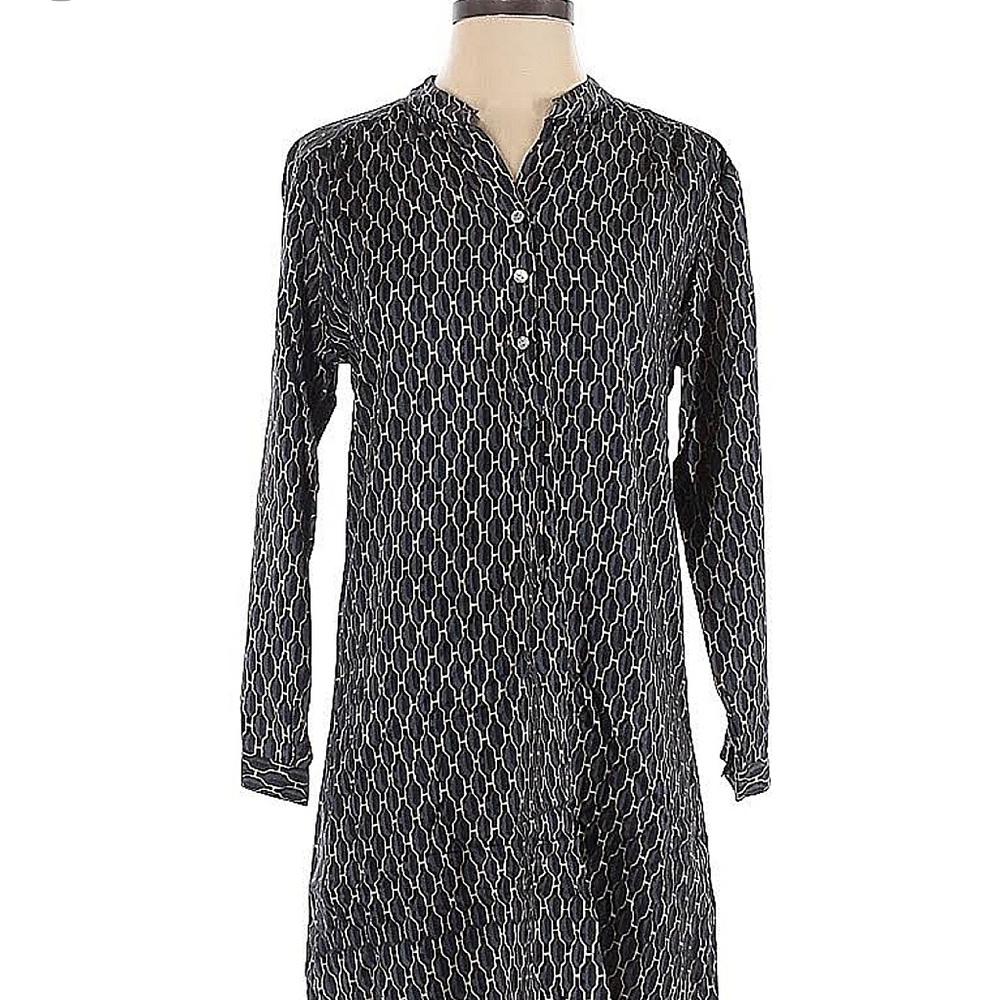 Rock Flower Paper Dress Tunic